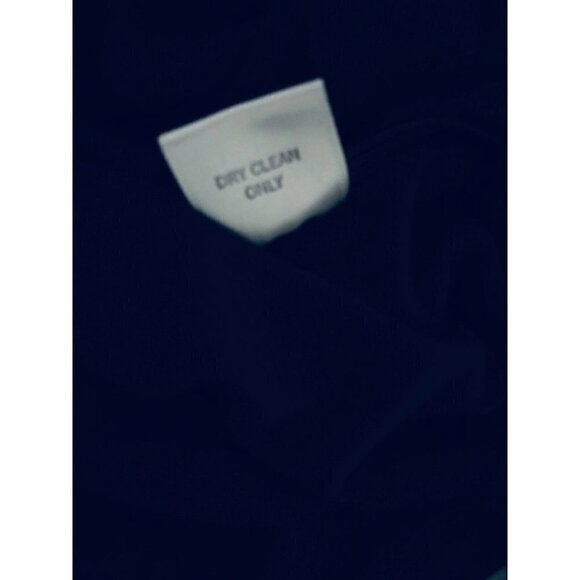 Cache Womens Small Black Zipper Accent Scoop Neck 3/4 Sleeves Blouse - Picture 6 of 7